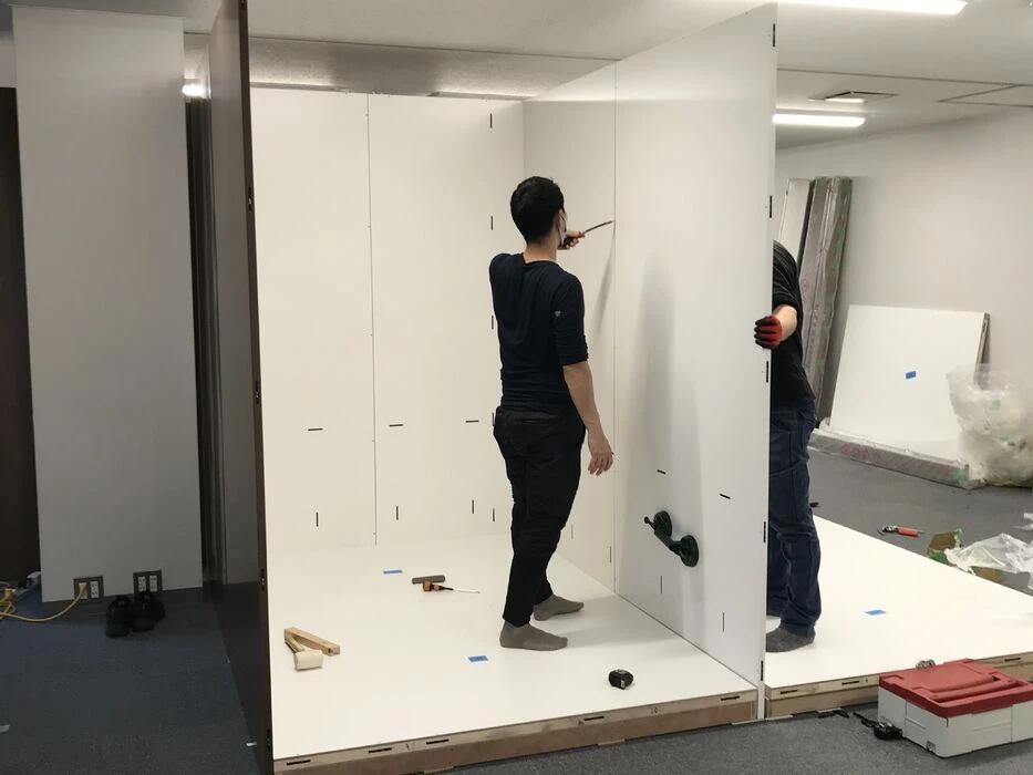 画像1883：某展示会施工例